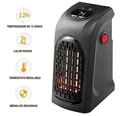 CALEFACTOR ELECTRICO  PORTATIL DE 800W